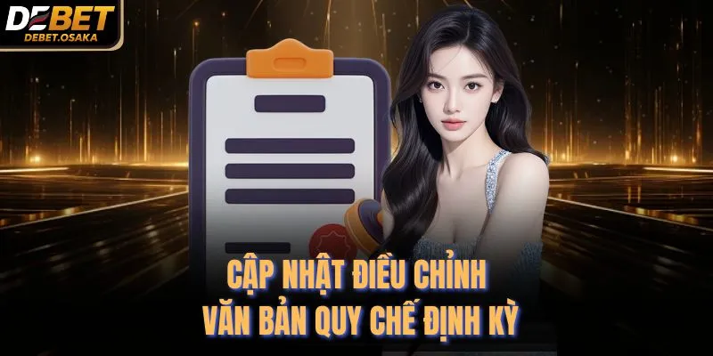 Cập nhật điều chỉnh văn bản quy chế định kỳ
